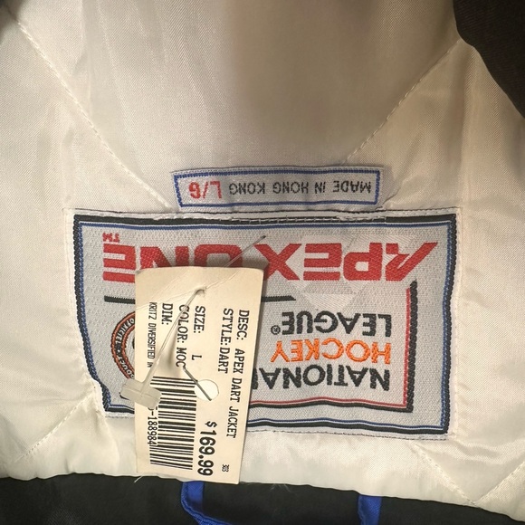 VTG Montreal Canadiens APEX BomberJacket Men’s Size Large SharkTooth NHL Red 90s - Picture 4 of 8